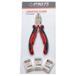 CLESTE SERTIZAT PRO FL CU BRIDE 0.6MM 0.7MM 0.9MM ROSU