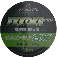 FIR TEXTIL PRO FL FEEDER PRO SUPER BRAID 20M 0.18MM