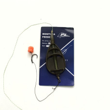 MONTURA FEEDER FL METHOD FARA TIJA 30G CARLIG NR 6 SPIN 10MM CU PORUMB FLOTANT E M