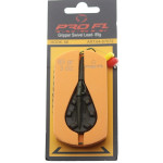 MONTURA PRO FL GRIPPER SWIVEL LEADCORE PLUMB PIERDUT GRIPPER 85G CARLIG NR 8