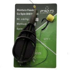 MONTURA METHOD FEEDER PRO FL DISTANCE CU SPIN 7MM 60G CARLIG NR 8