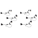 Set Swinger 6 Buc FL MKM-3 Cu conector Rapid Black Color JY-SW-15TSB-6 + Cofret