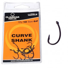 Carlige Claumar Curve Shank Teflon Technology Nr 6 10Buc/Plic